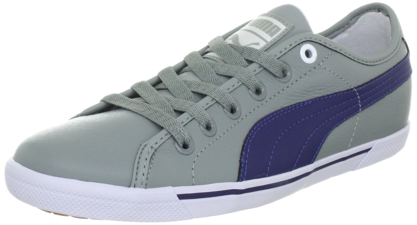 PUMA Unisex Benecio Leather 351038 027 Limestone Gray