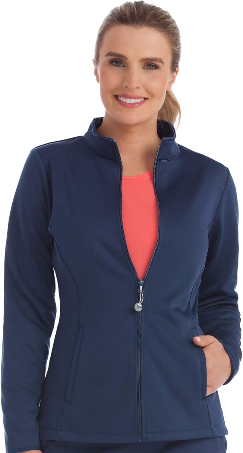 Med Couture Women's Bonded Fleece Med Tech Warm up Jacket
