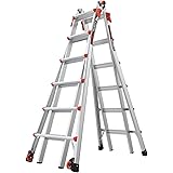 Little Giant Ladders, SkyScraper, M21, 11-21 Foot, Stepladder, Aluminum ...