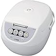 Tiger JBV-A18U-W 10 Cup (Uncooked) Micom Rice Cooker with Food Steamer & Slow Cooker, White