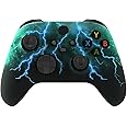 Custom Controllerzz Wireless Controller for Microsoft Xbox Series X/S & Xbox One - Custom Soft Touch Feel - Custom Xbox Series X/S Controller (X/S Green Skies)