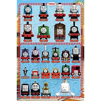 Amazon.com: Thomas &amp; Friends - TV SHow Poster (All Aboard - 24 ...