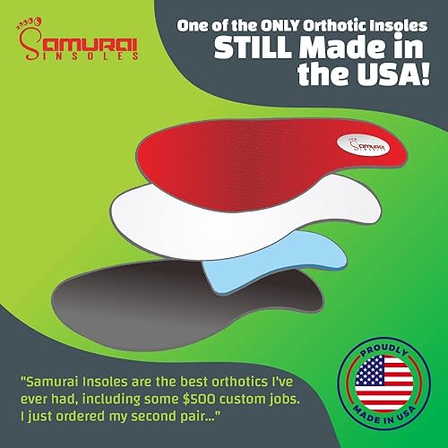 Samurai Insoles The Original Arch Support Shoe Insoles Plantar