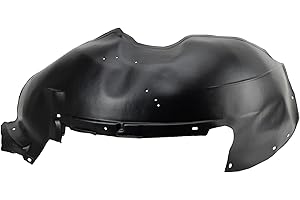 TRQ Front Left Inner Fender Liner Drivers Side Compatible with 2001-2006 Chevrolet Silverado 2500 HD 2007 Silverado 2500 HD Classic Silverado 3500 Silverado 3500 Classic GM1248165