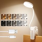 One Fire Clip On Reading Light 3600mAh USB Battery 5 Brightness 5 Colors view 9