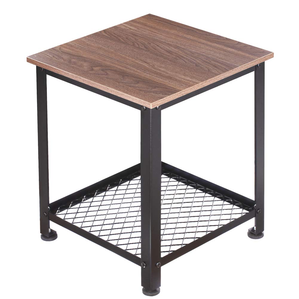 Best morris end table with baskets