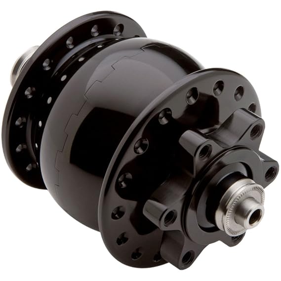 Son Nabendynamo Son 28 Bicycle Dynamo Hub Disc Universal 32 Holes Black