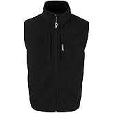 Drake Waterfowl Men's MST Windproof Warm Water-Resistant Soft Fleece Outdoor Hiking Layering Vest w/Elastic Waist & Pockets