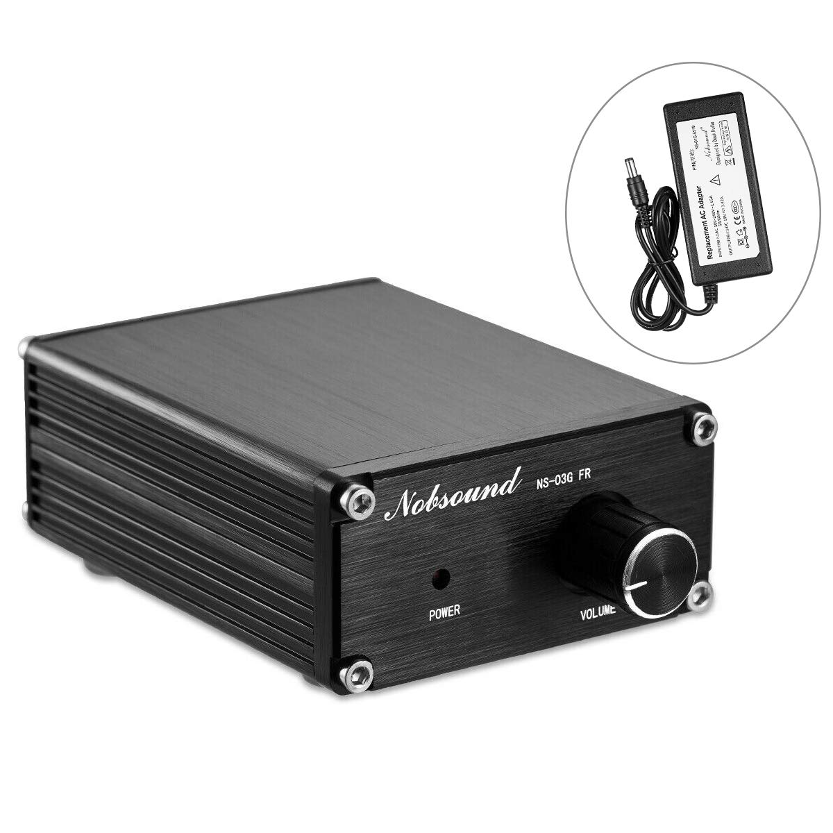 Nobsound 100w Full Frequency Mono Channel Digital Power Amplifier Audio Mini Amp With Power Supply Black Buy Online In Azerbaijan At Azerbaijan Desertcart Com Productid