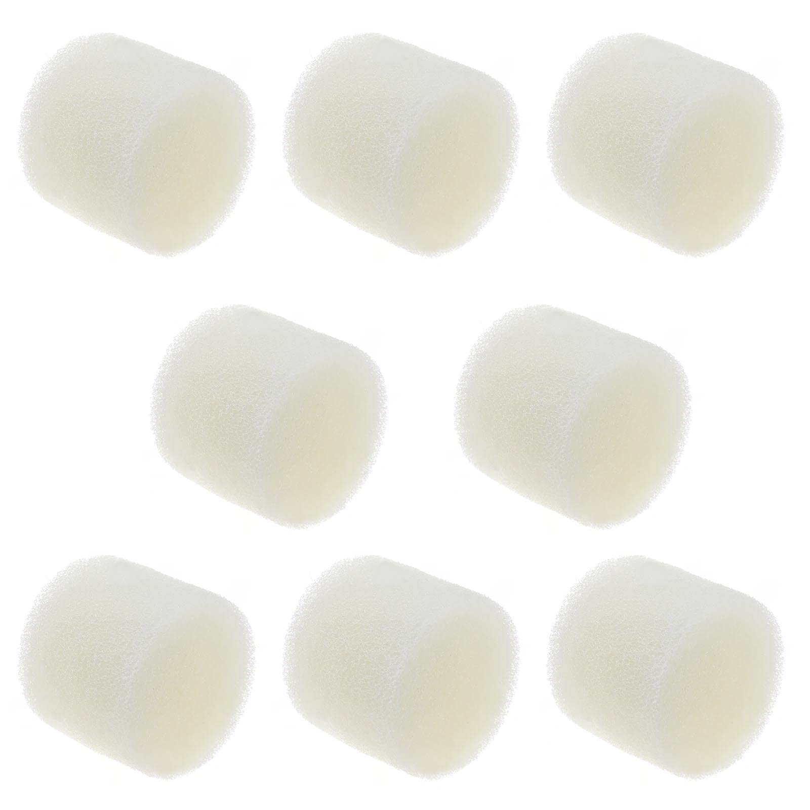 ECSiNG 8Pcs RC Car Air Filter Cotton Replacement Compatible with HSP 02028 1/10 RC Car RC Air Filter RC Accessories Replacement Part