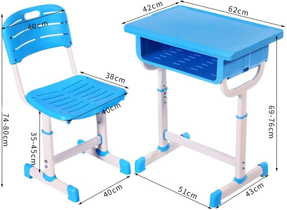 kids study table size