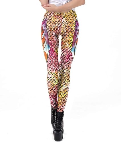 mermaid running tights