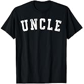 Uncle - Classic Bold Font Father's Day Uncle T-Shirt