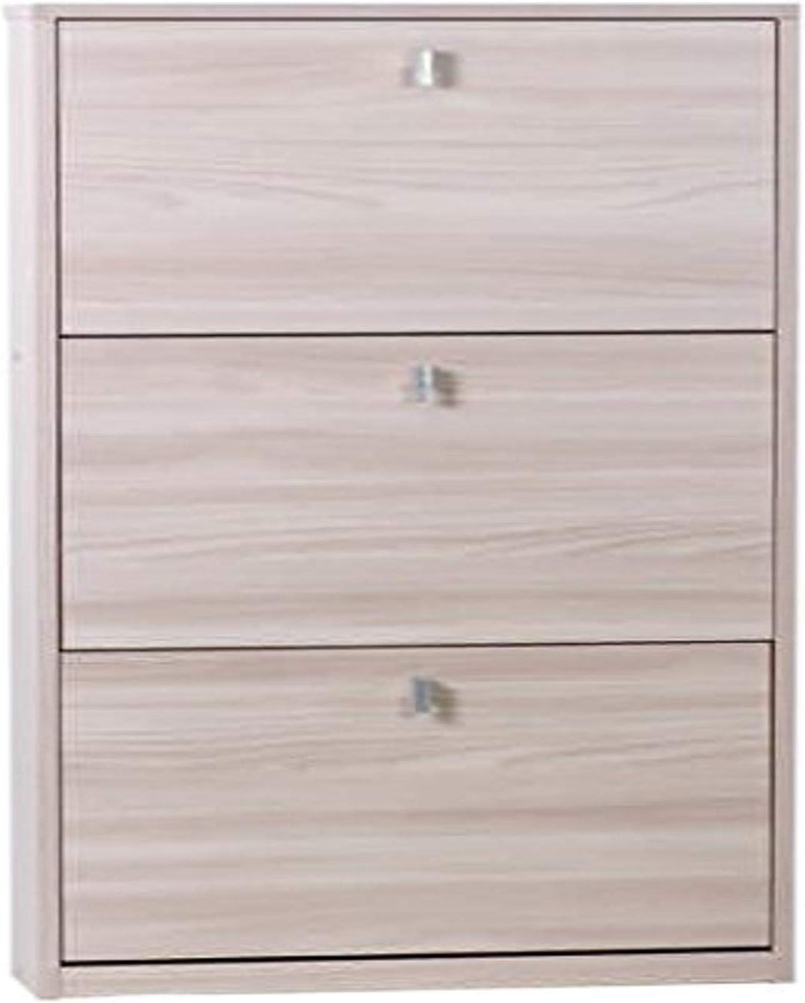 3 drawer shoe cabinet on Amazon Com Sarmog A553 Clear Elm Shoe Rack Collection Shoe Rack With 3 Double Depth Folding Doors Clear Elm Home Kitchen