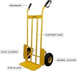 Stanley SXWTC-HT526 300 kg Steel Hand Truck Yellow view 4