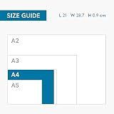 Clear Mind Concepts Weekly Planner Desk Pad 52 Undated A4 120gsm 21x29.7cm view 7