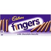 Cadbury Milk Chocolate Fingers - 114g