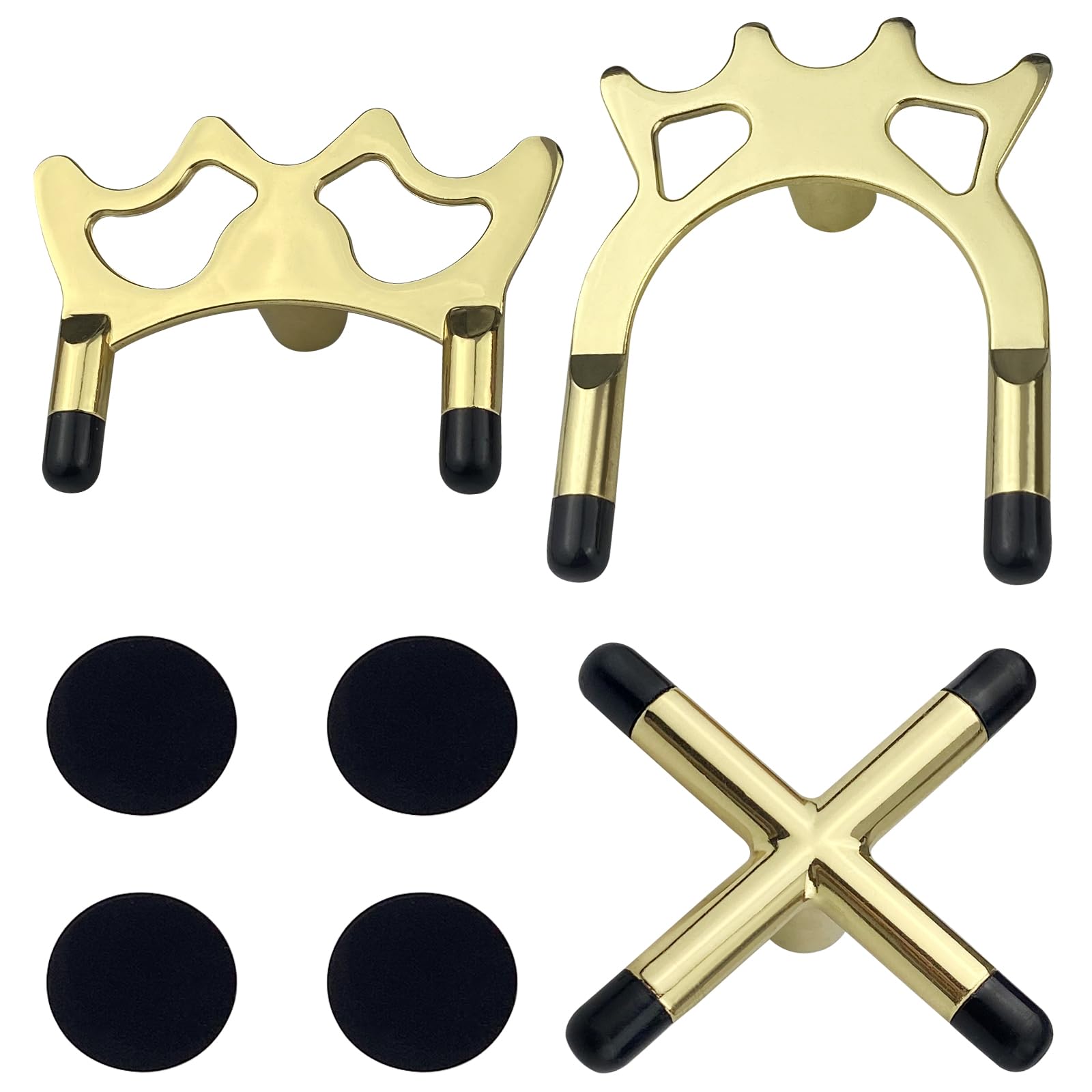 Snooker Billiards Cue Stick Bridge, Pool Table Rest Cross/High/Short, Table Non-Slip Feet for Snooker Game Competition