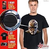 Morphsuits Men's Digital Dudz Cyborg Shirt Halloween