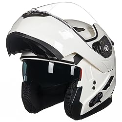 ILM Bluetooth Integrated Modular Flip up Full Face