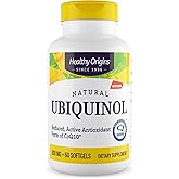 Healthy Origins Ubiquinol (Active Form of CoQ10), 200 mg - Ubiquinol Supplements for Heart Health & Antioxidant Support - Gluten-Free & Non-GMO Supplement - 60 Softgels