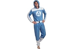 Bioworld Adult Long Sleeve Hooded Cosplay Onesie Costume Union Suit