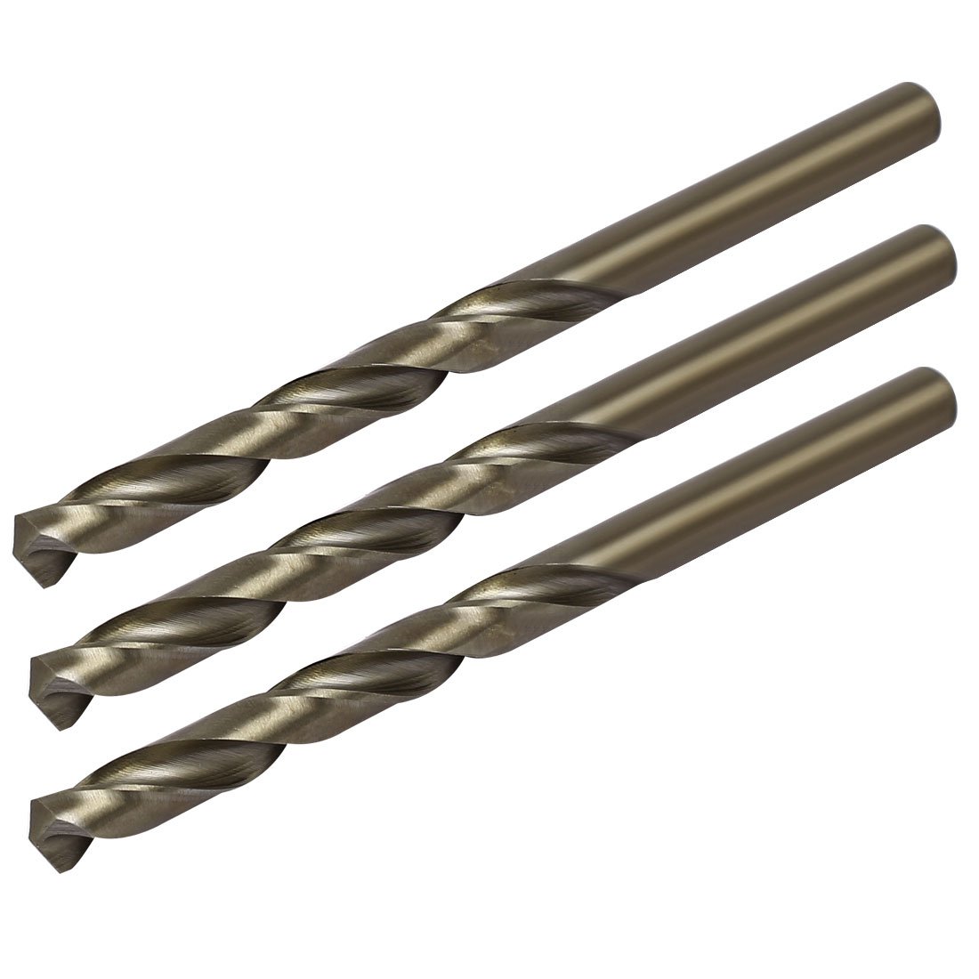 Sourcingmap 7.1mm Dia 108mm Length HSS Cobalt Metric Twist Drill Bit Rotary Tool 3pcs