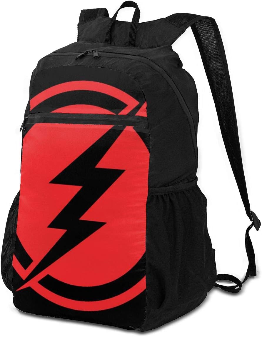 CHENWE Lightning Bolt Thunderbolt Foldable Travel Backpack