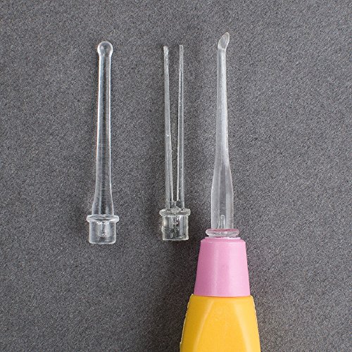 Tinsay Tonsil Stone Remover Tool Ear Pick Wax Remover LED Light+ 3 Adapters Home Use Oral Care - Thumbnail 7