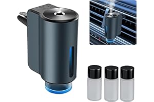 Shonoppy Smart Car Air Freshener Diffuser,Car Aroma Diffuser Air Freshener Spray Automatic with 3PCS Cologne Aromatherapy Oil