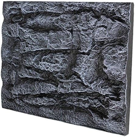 Jinshou Fish Tank Reptile 3D Foam Rock Simulation Aquarium Background Plate Wall Landscaping Decoration 1#