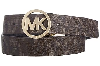 Michael Kors Gürtel Gr.L, Länge 105cm, Breite 3cm, Wendegürtel-Reversible, braun innen schwarz, Damengürtel
