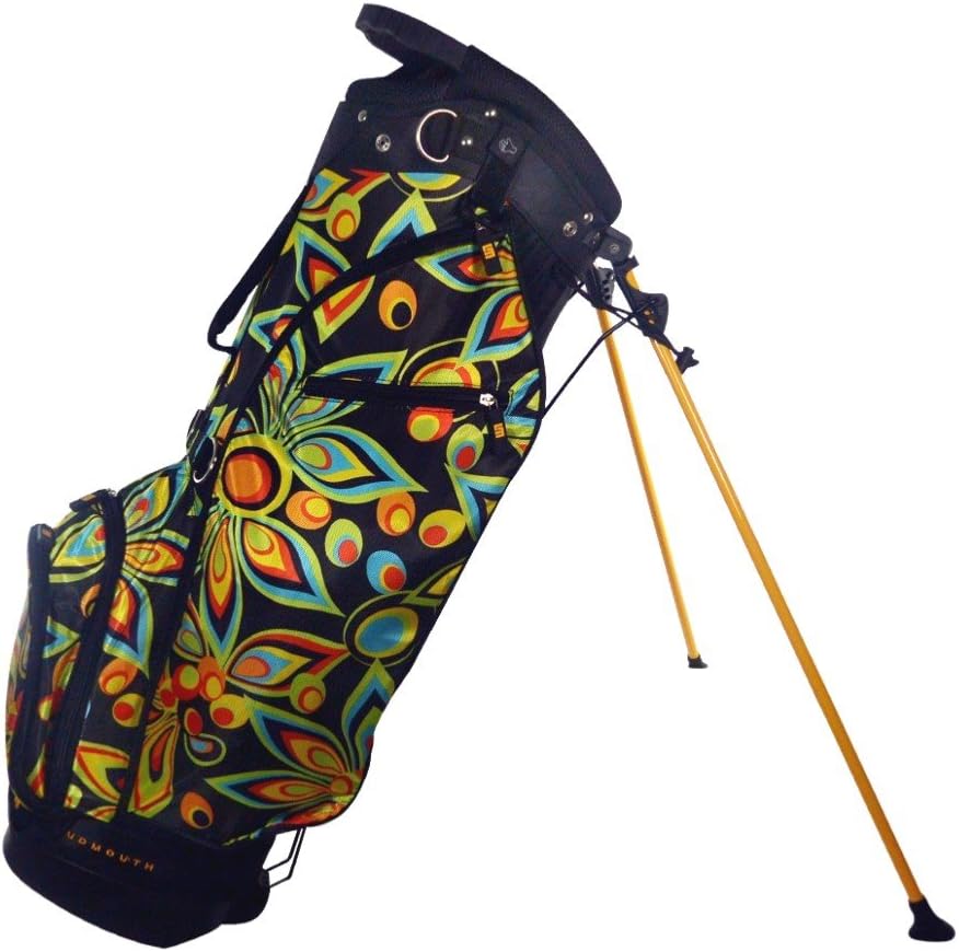 New Loudmouth Golf Stand Carry Bag By Molhimawk Shagadelic Black 6 Way Top Stand Bags Amazon Canada