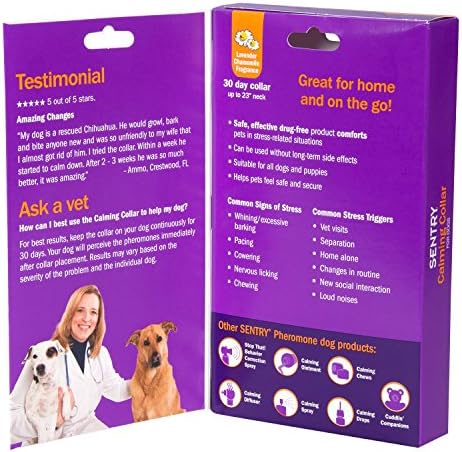 dog calming collar side effects