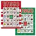 Christmas Bingo Game for 18 players (BrightandBold)