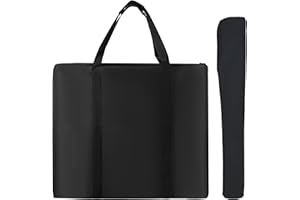 LWFCOEE Dog Playpen Storage Bag, 24/32/40 Inch Waterproof Heavy Duty Dog Fence Travel Bag with Handle for RV Trip, Fits 8 Panels Dogs Pen and 9 Stakes, 33"x28.6"x6.5"