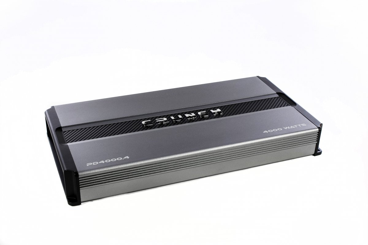 Automotive Crunch PD4000.4 Power Drive Bridgeable Amplifier 4,000 Watts