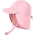 FURTALK Baby Sun Hat with Neck Flap UPF 50+ Adjustable Baby Boys Girls Summer Beach Hat for Traveling Swim Hat