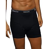 Hanes 4 Pack TAGLESS Boxer Briefs w/Flex Waistband