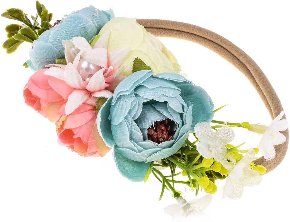 baby flower crown amazon