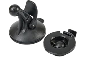 Lexziuo 2PCS Car Windshield Suction Cup Mount Holder for Garmin Nuvi 65 66 67 68 LMT LM 2517 C255, Universal Dashboard GPS Na