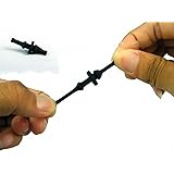 32 Pieces PC Case Fans Rubber Anti Vibration Flexible Mount Screw Pin Rivet