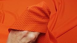 Pico Textiles 1 Yard – Orange Polyester Pro Mesh