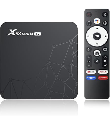 Amazon.com: Android TV Box 14.0, 2025 S905X5M Android Box 4GB RAM