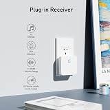 SECRUI Wireless Doorbell 1000 ft IP55 Waterproof 32 Chimes 5 Volumes view 2