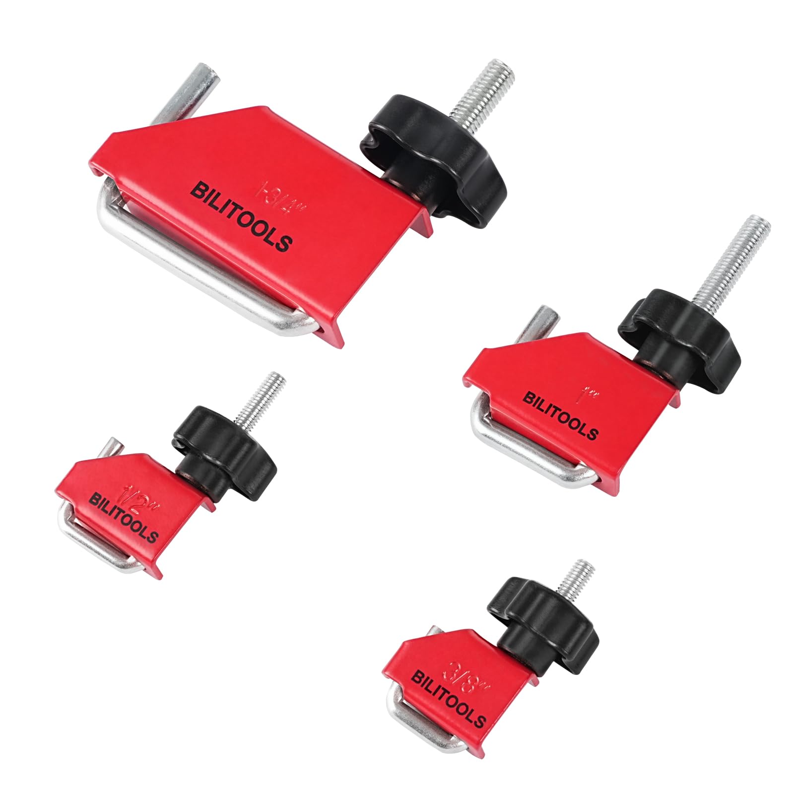 Photo 1 of BILITOOLS 4 Piece Hose Pinch Off Pliers Clamp Pliers for Flexible Fuel Line Coolant Radiator Brake Hoses Clamp Tool etc, Without Damaging the Line