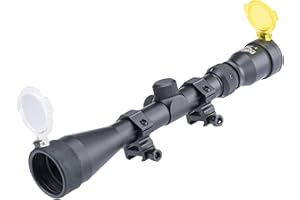 Evike Airsoft - 3-9X40 Professional Scope for Airsoft Rifles w/Scope Rings (Color: Black)