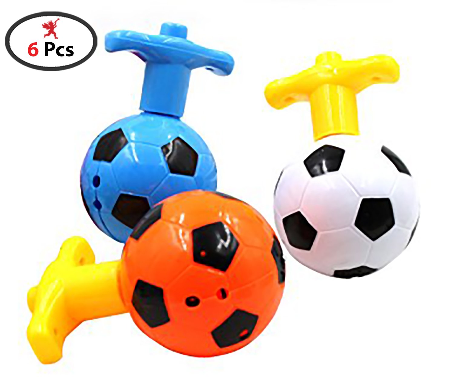 light up spinning top soccer ball toys