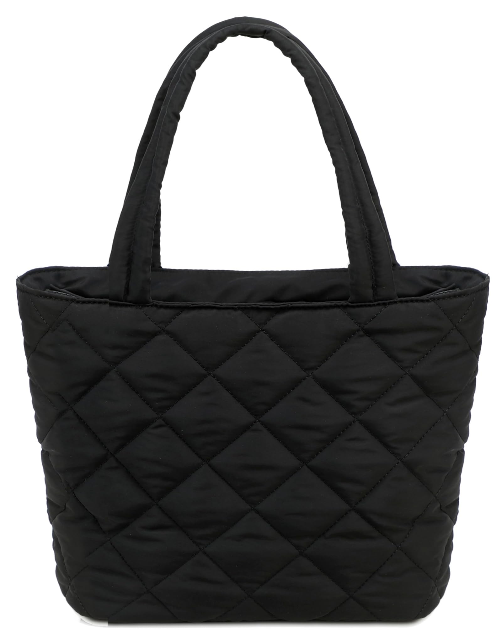 Photo 1 of CAMTOP Lunch Box for Women Girls Insulated Cute Lunch Tote Bag Lunchbox Cooler Bag for Work Travel Picnic (Quilted-Black)