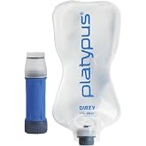 Platypus Quickdraw Ultralight 1 Liter Backpacking Water Filter System